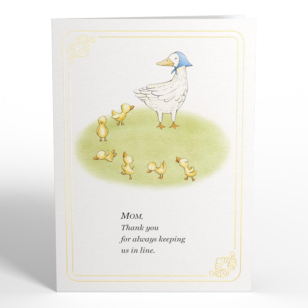 Mom Duck and Ducklings Tulip Bundle