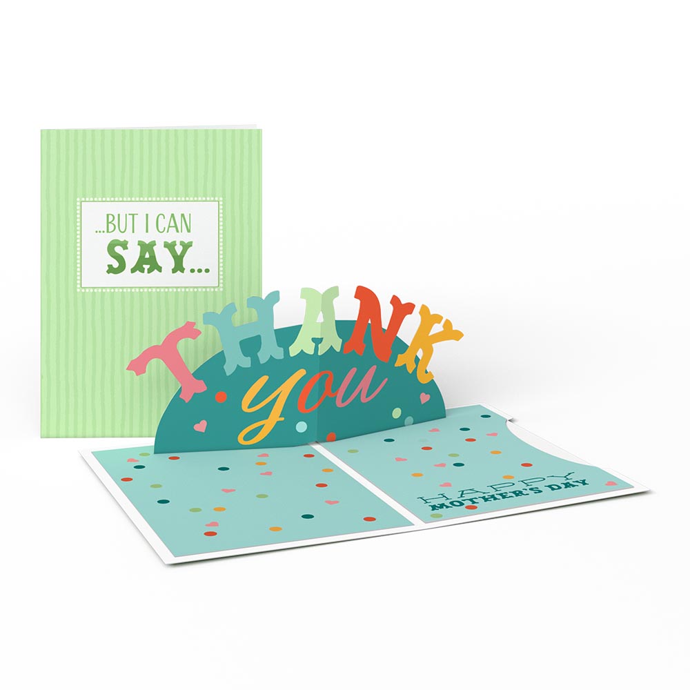 Mother's Day Thank You 4-in-1 Nesting Card