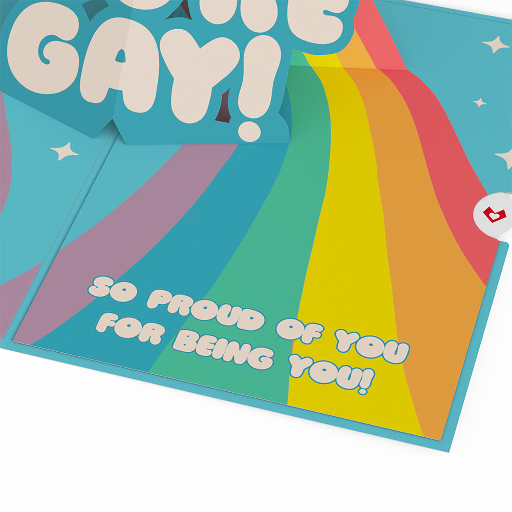 Hooray, You're Gay! Pop-Up Card – Lovepop