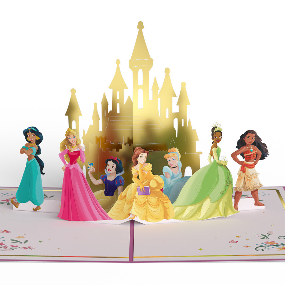 Disney Princess Birthday Dreams Come True Pop-Up Card