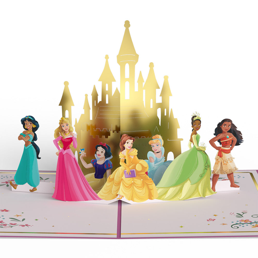 Disney Princess Birthday Dreams Come True Pop-Up Card