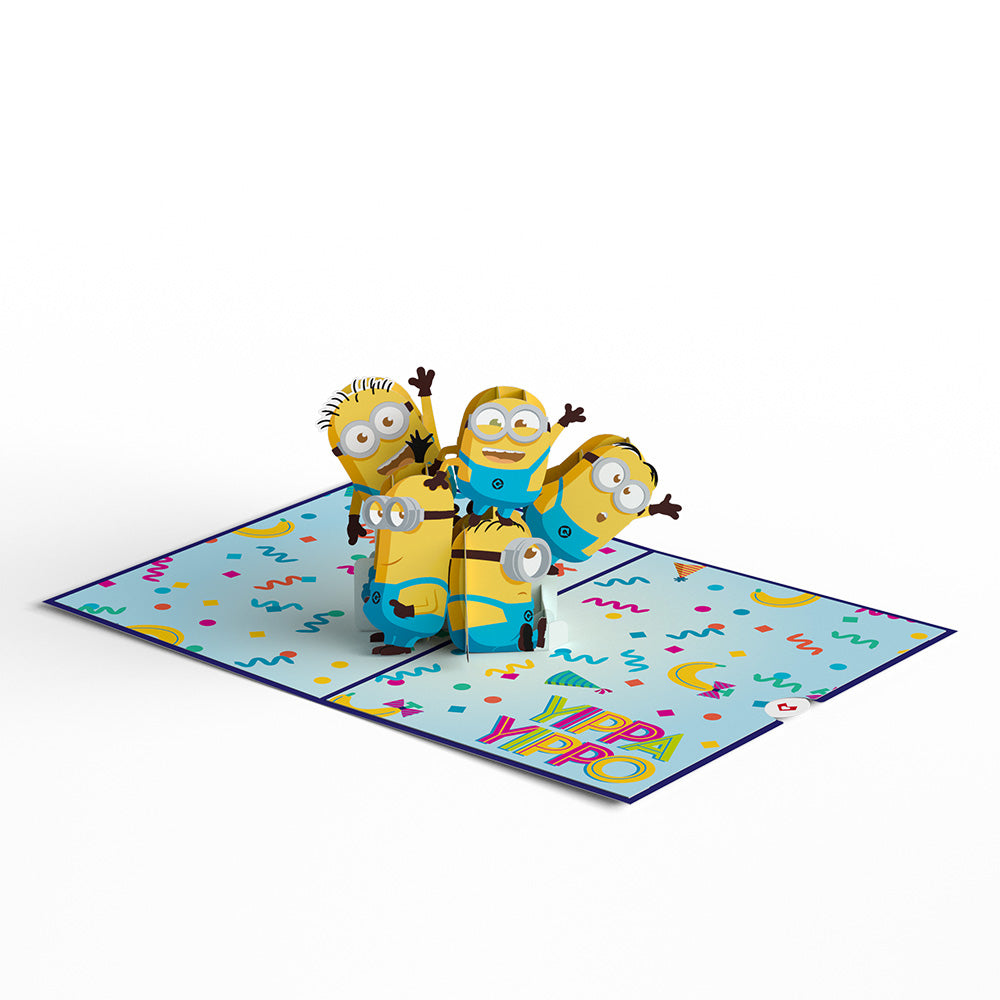 Minions Bello Birthday! Pop-Up Card