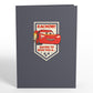 Disney and Pixar Cars Lightning McQueen Kachow! Birthday Pop-Up Card