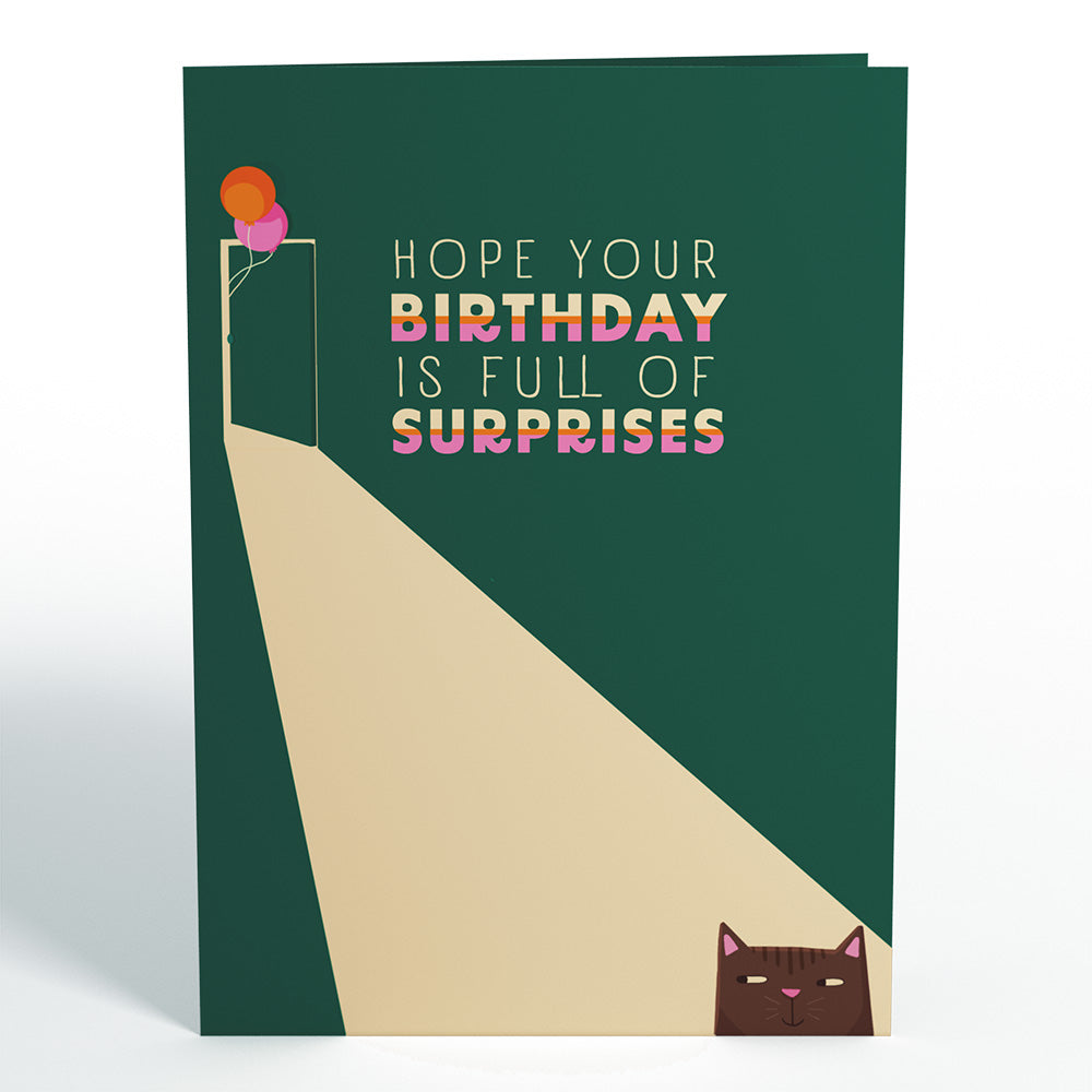 Party Cats Birthday Pop-Up Card