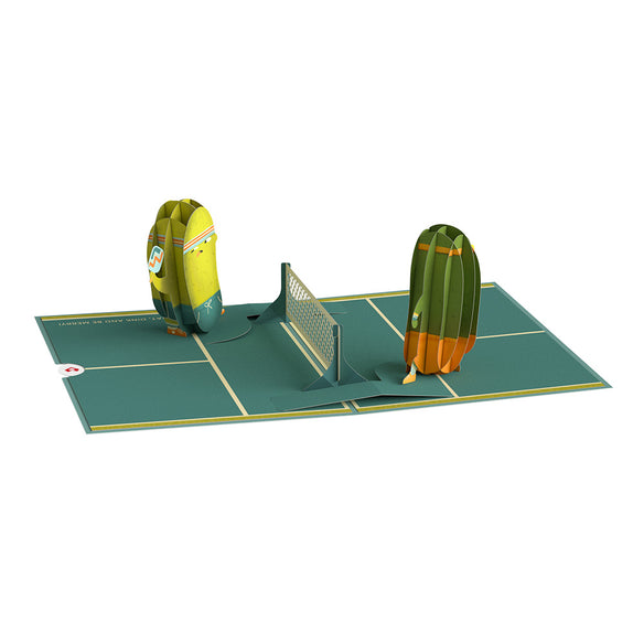 Pickleball Birthday Baller Pop-Up Card