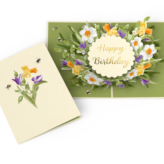 Birthday in Bloom Pop-Up Card