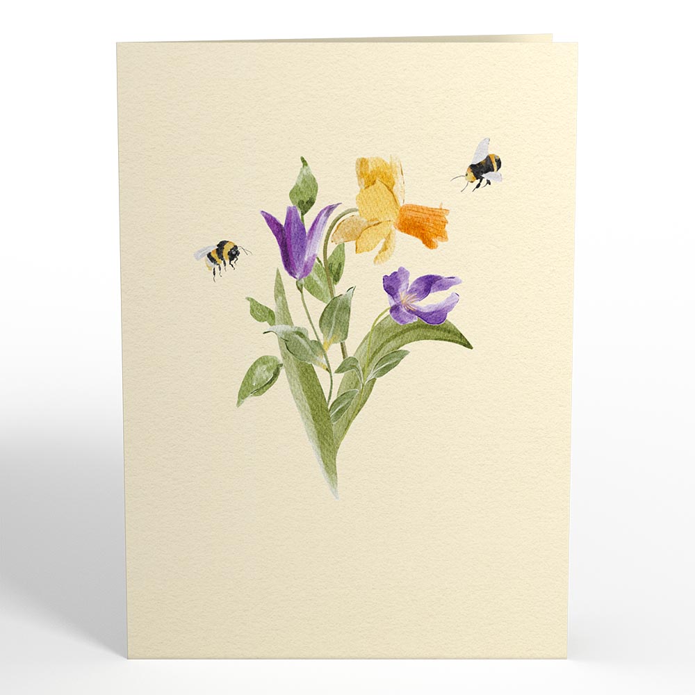 Birthday in Bloom Pop-Up Card