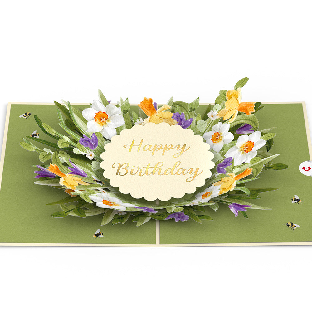 Birthday in Bloom Pop-Up Card