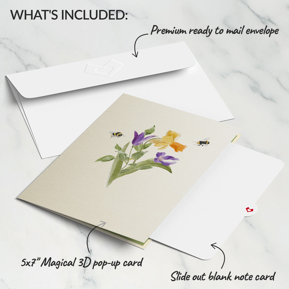 Birthday in Bloom Pop-Up Card