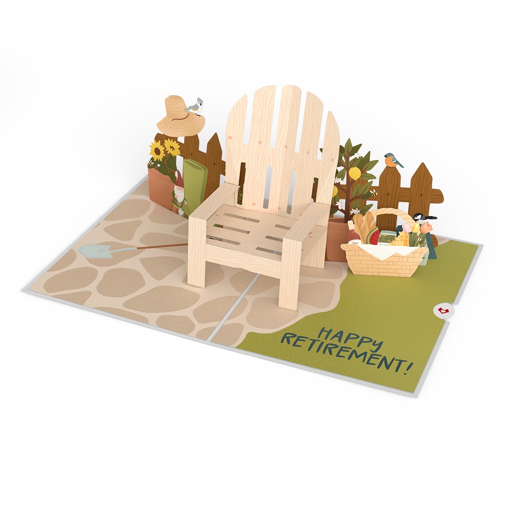 Take It Easy Retirement Pop-Up Card