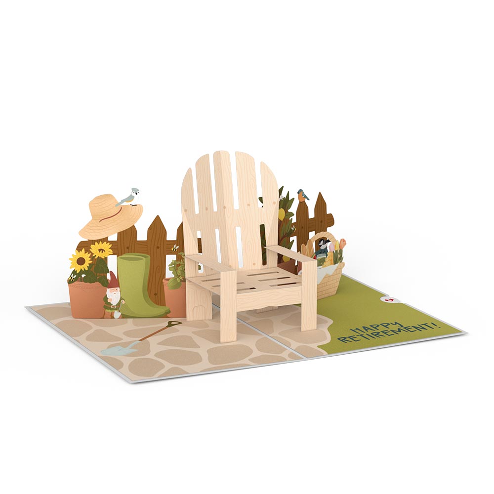 Take It Easy Retirement Pop-Up Card