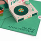 Just for the Record Anniversary Pop-Up Card