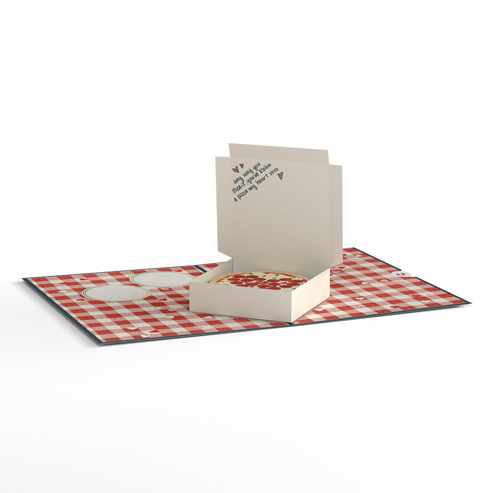 Pizza Love Pop-Up Card