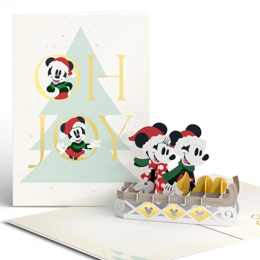 Disney's Mickey Mouse Oh Joy Christmas Pop-Up Card