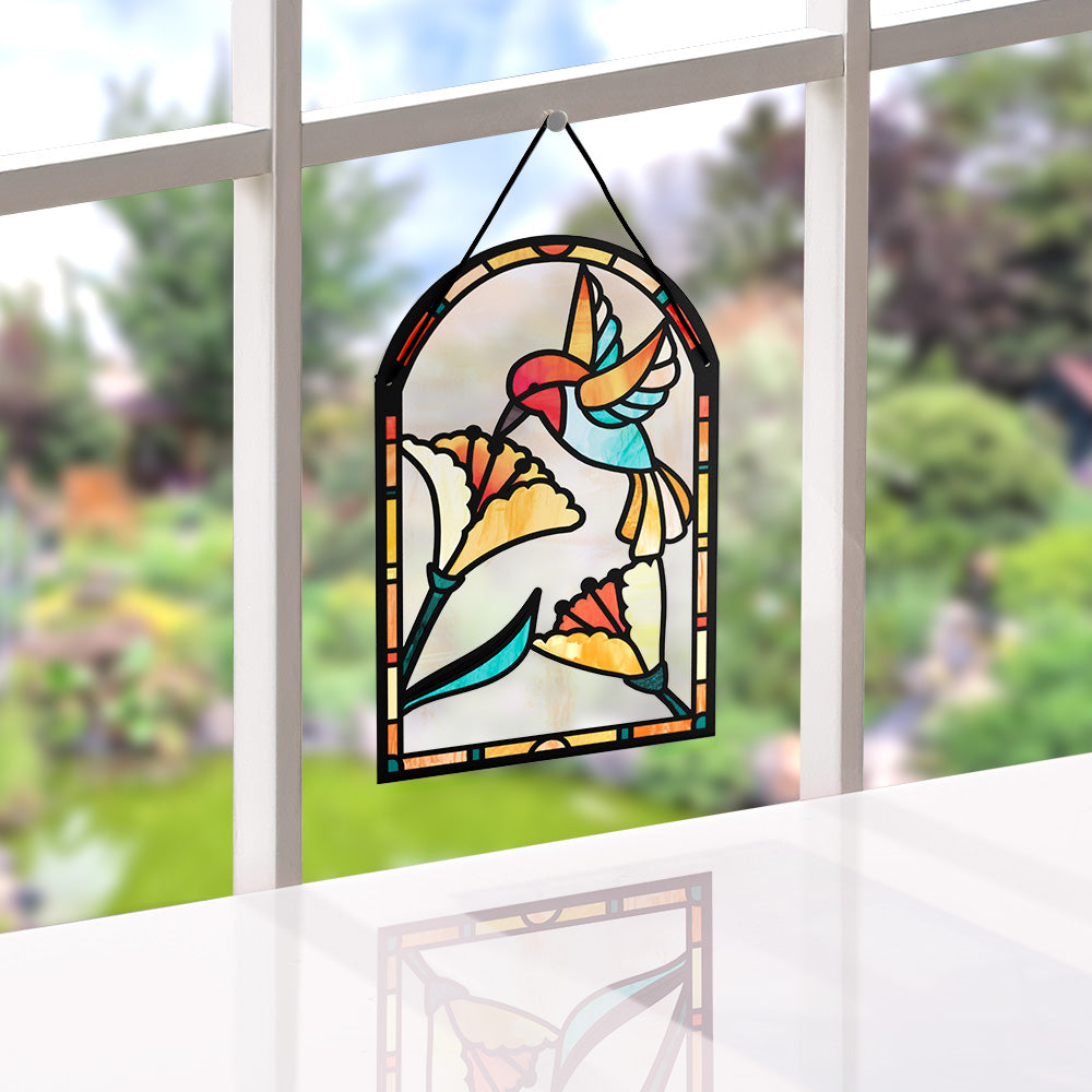 Thinking of You Hummingbird Suncatcher Card – Lovepop