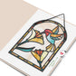 Thinking of You Hummingbird Suncatcher Card