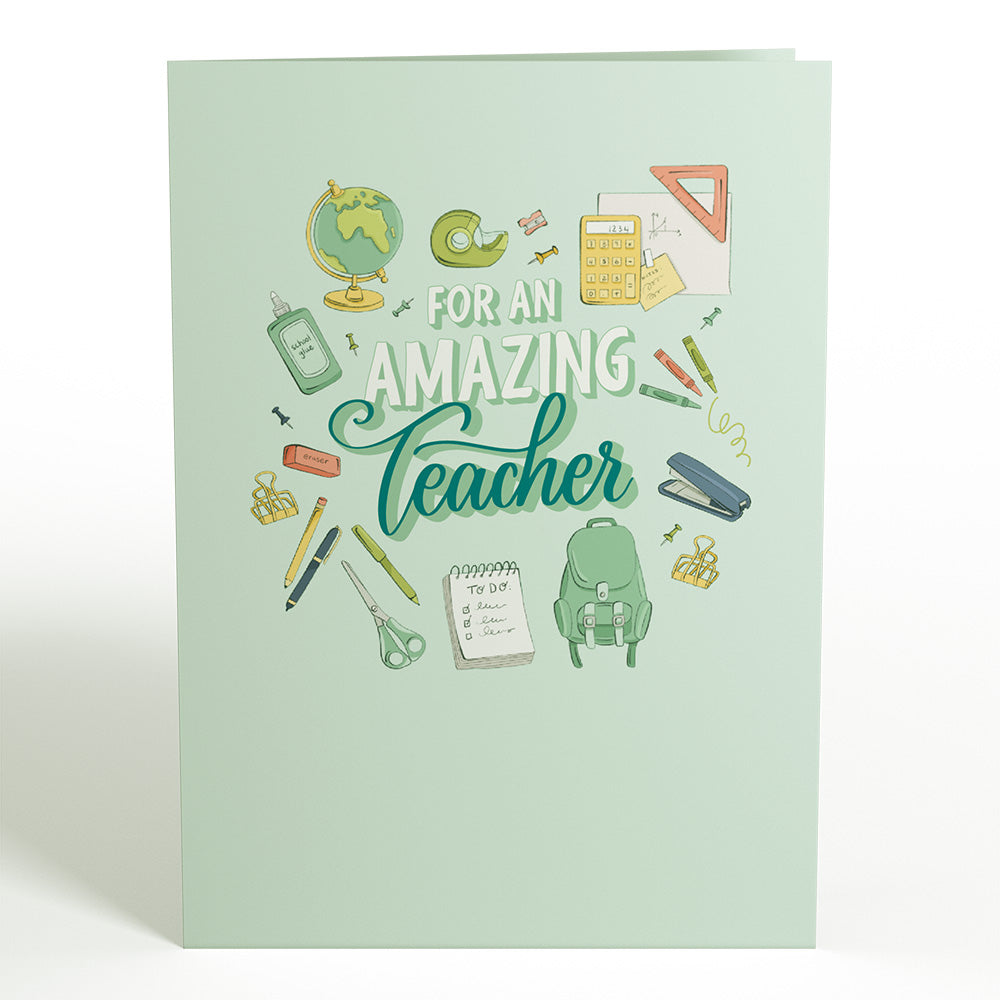 Amazing Teacher Apple Pop-Up Card – Lovepop