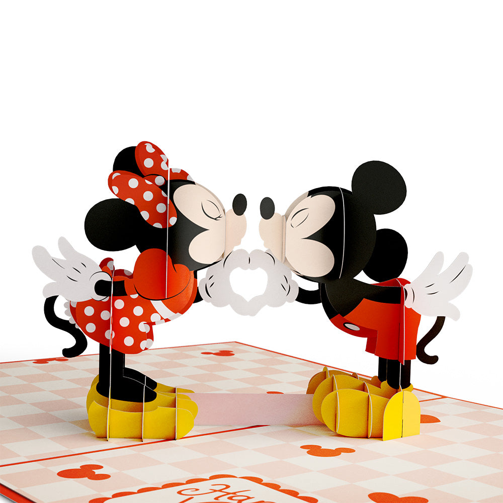 Disney’s Mickey & Minnie You Make My Heart Full Pop-Up Card