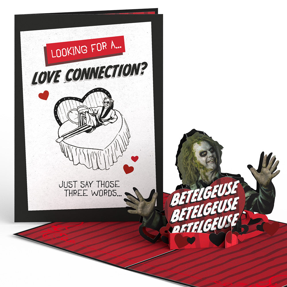 Beetlejuice™ Love Connection Pop-Up Card