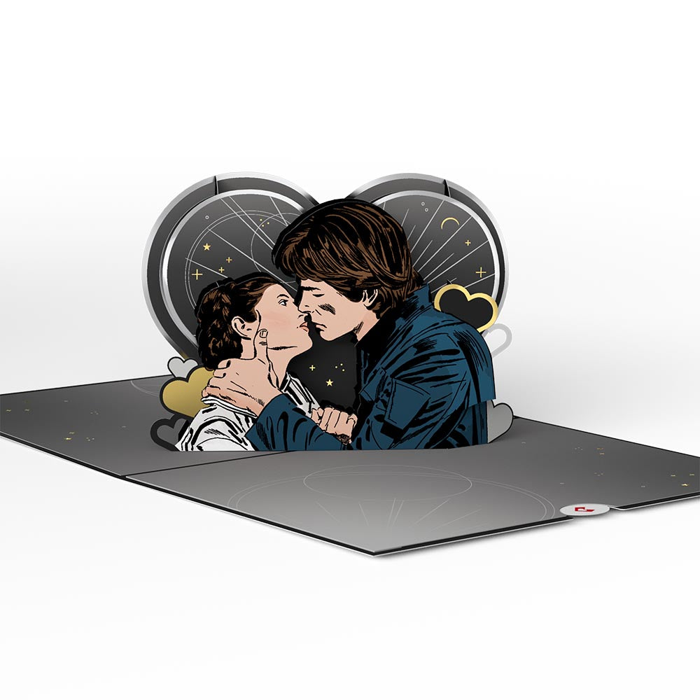 Star Wars™ Han Solo & Leia Love Pop-Up Card