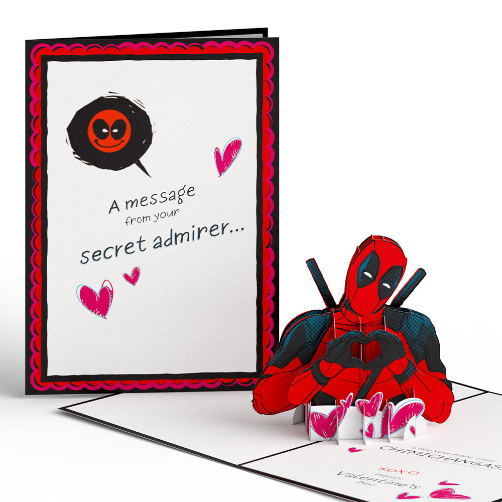 Marvel’s Deadpool Secret Admirer Valentine’s Day Pop-Up Card