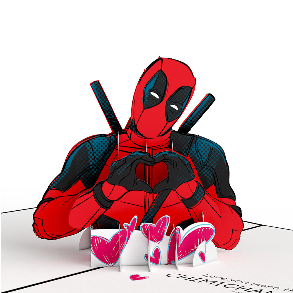 Marvel’s Deadpool Secret Admirer Valentine’s Day Pop-Up Card