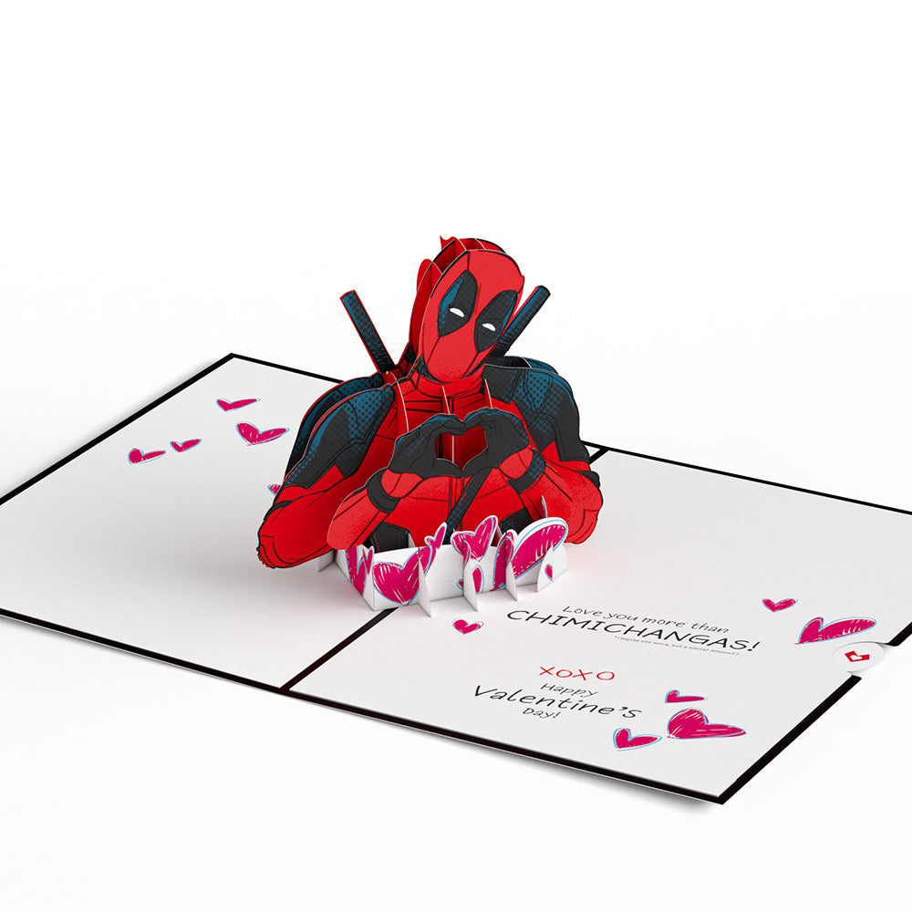 Marvel’s Deadpool Secret Admirer Valentine’s Day Pop-Up Card