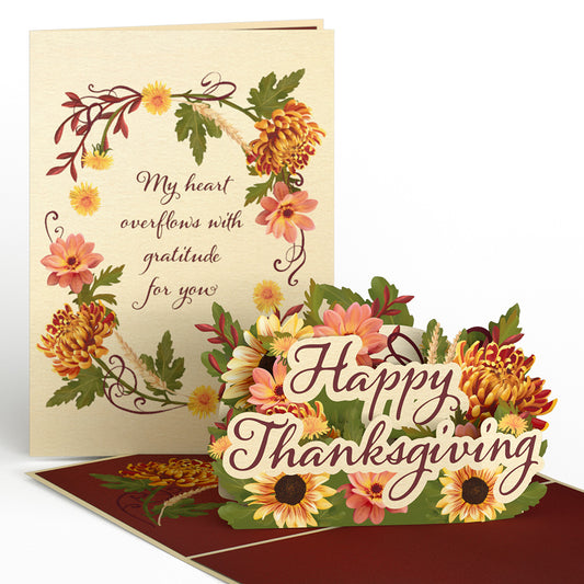 Thanksgiving Gratitude Pop-Up Card