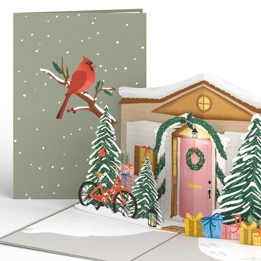 Winter Welcome Pop-Up Card