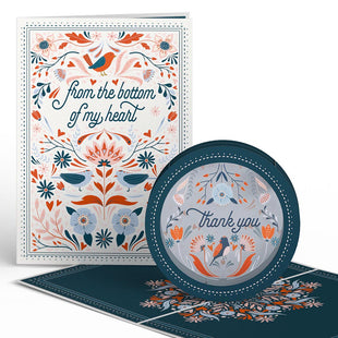 Heartfelt Thank You Pop-Up Card greeting card -  Lovepop