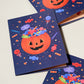 Halloween Cat Plushpop Card