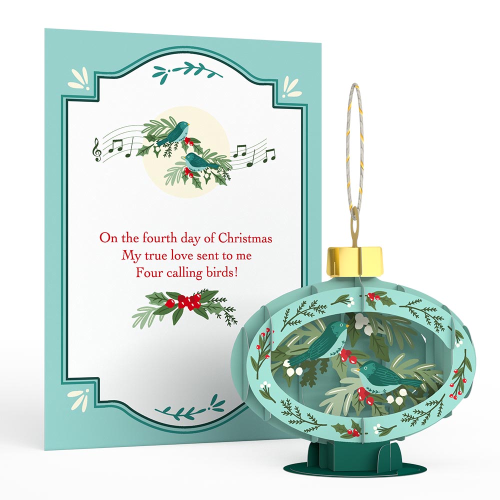 12 Days of Christmas Merry Ornament Set