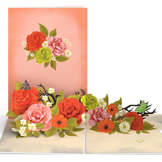 Midnight Florals Pop-Up Card