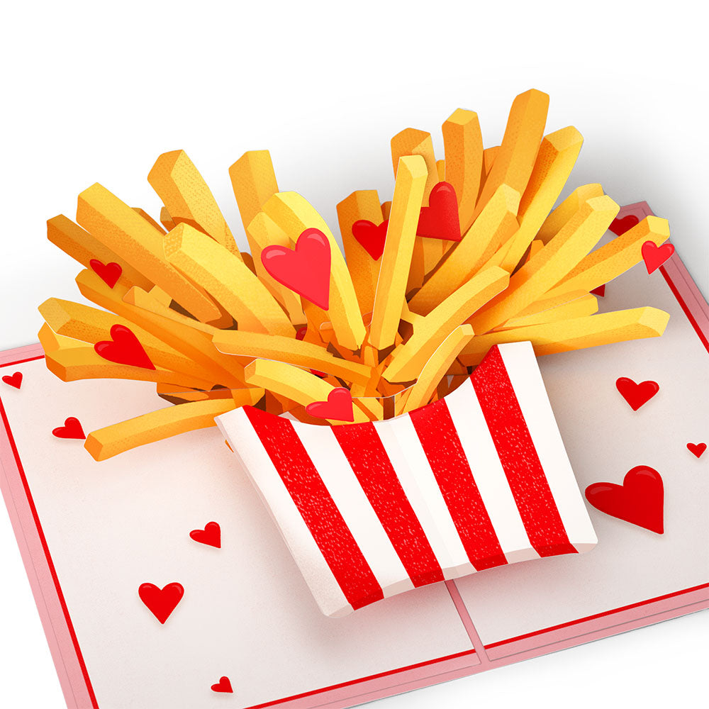 Only Have Fries for You Pop-Up Card