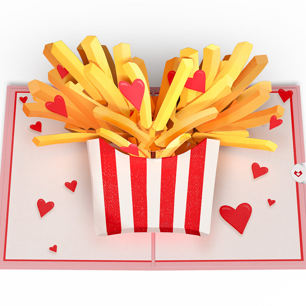 Only Have Fries for You Pop-Up Card