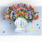 Birthday Bouquet of Happiness Pop-Up Card