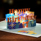 Wishing You a Happy Birthday Music and Lights Pop-Up Card