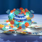 Happy Birthday Balloons Music and Lights Pop-Up Card