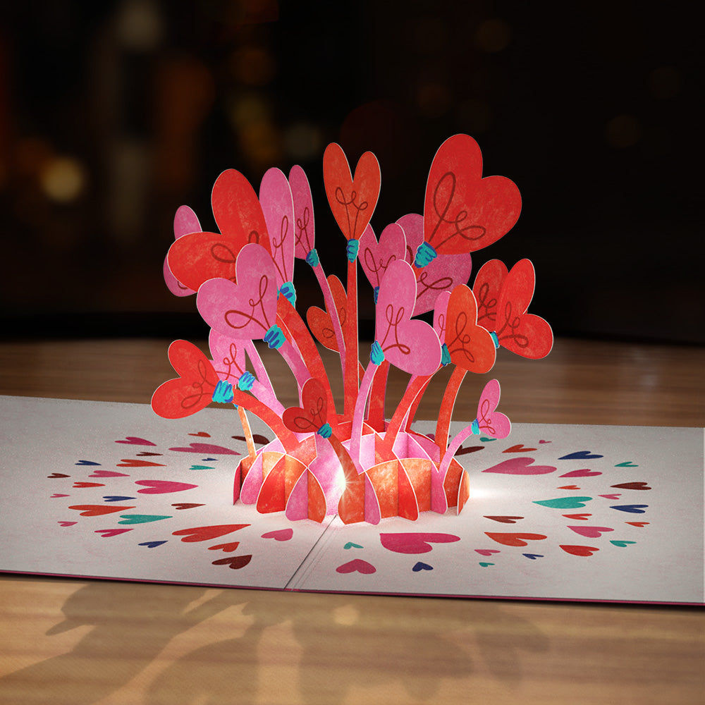 You Light Up My Life Light-Up Pop-Up Card