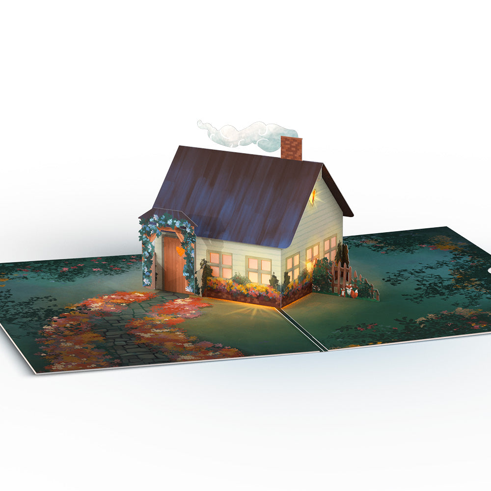 Home Is Where Mom Is Light-Up Pop-Up Card