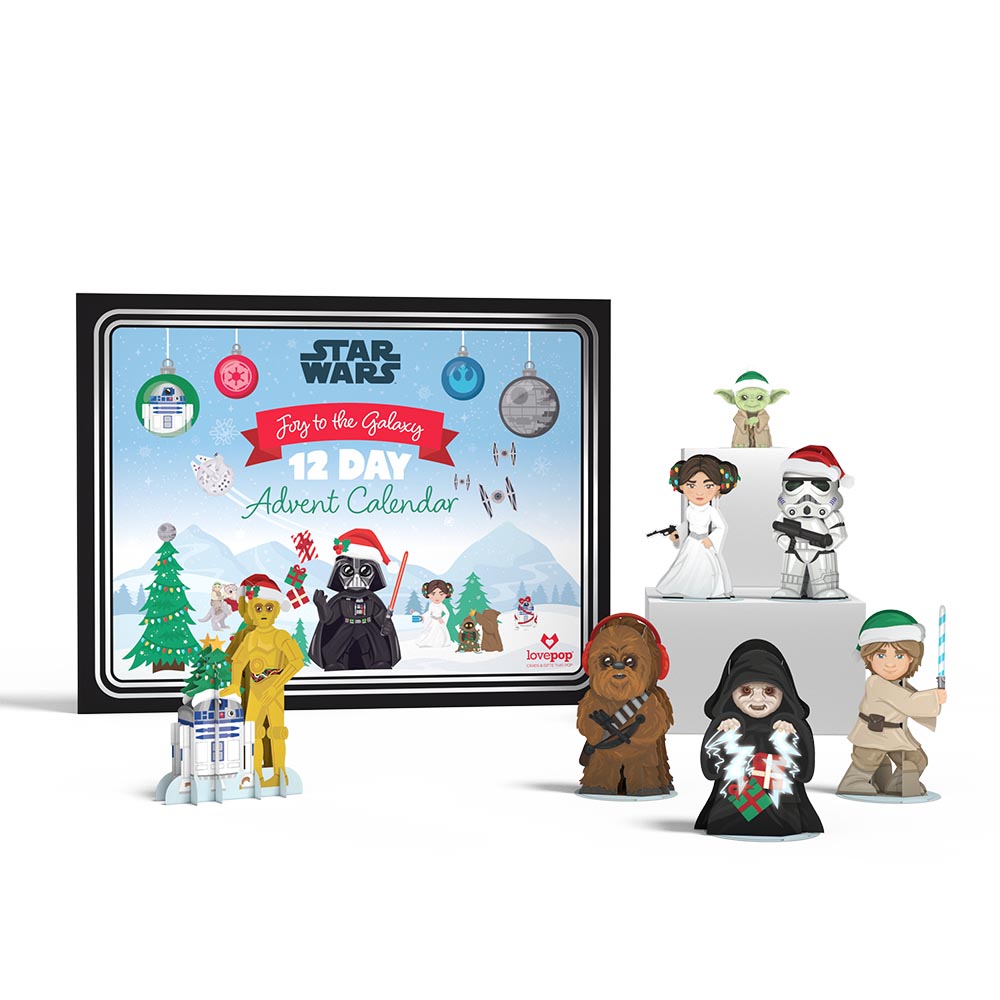 Star Wars™ Joy to the Galaxy 12 Day Holiday Advent Calendar