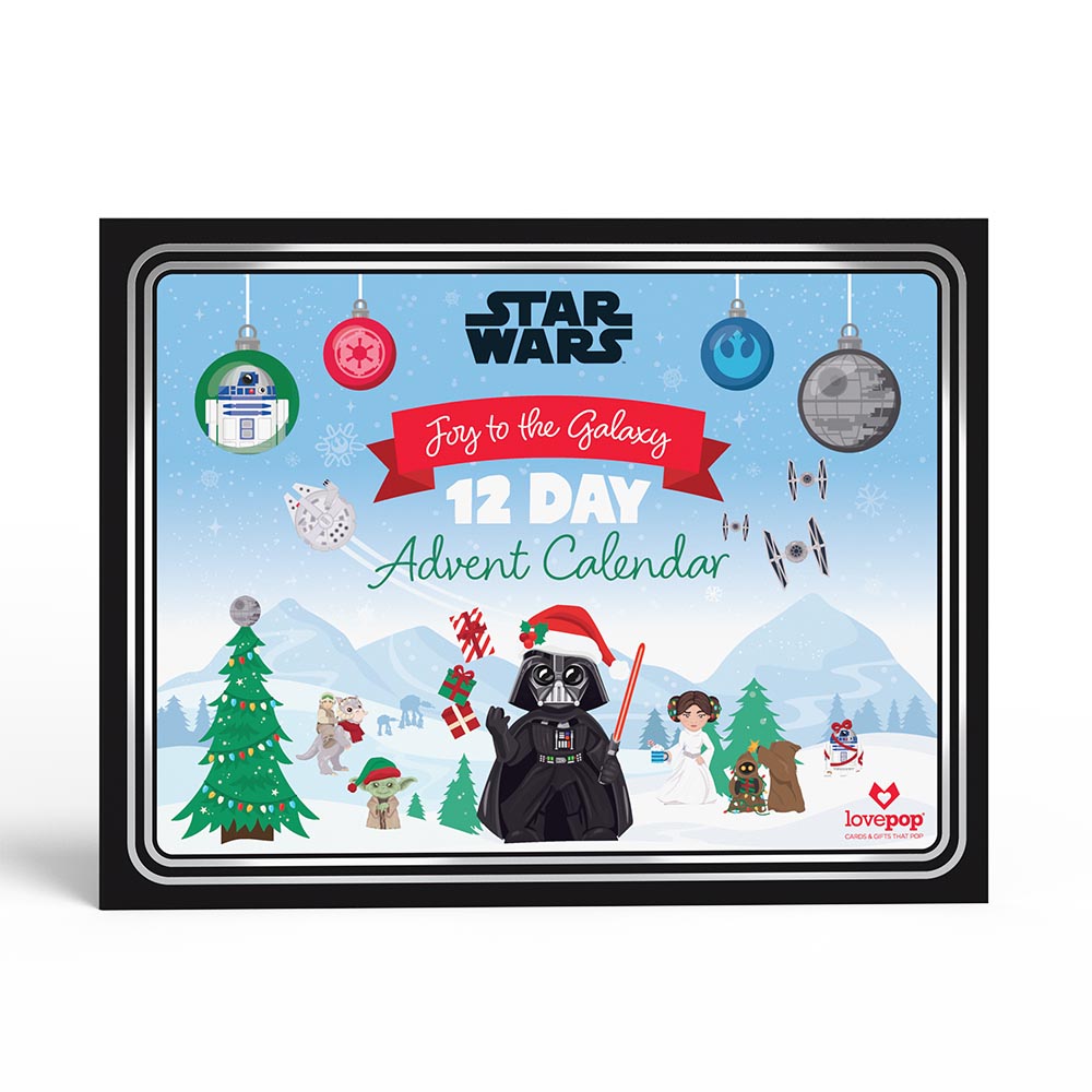 Star Wars™ Joy to the Galaxy 12 Day Holiday Advent Calendar