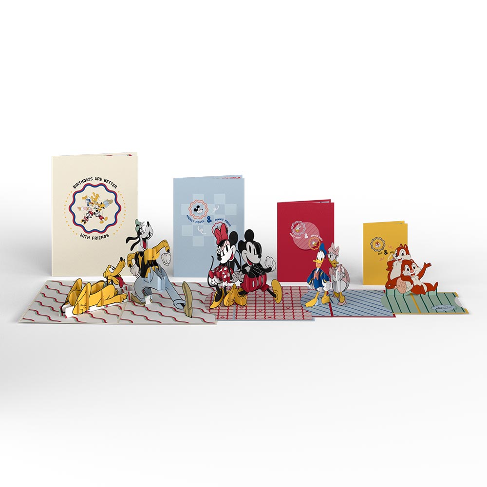 Disney’s Mickey and Friends Birthday 4-in-1 Nesting Card