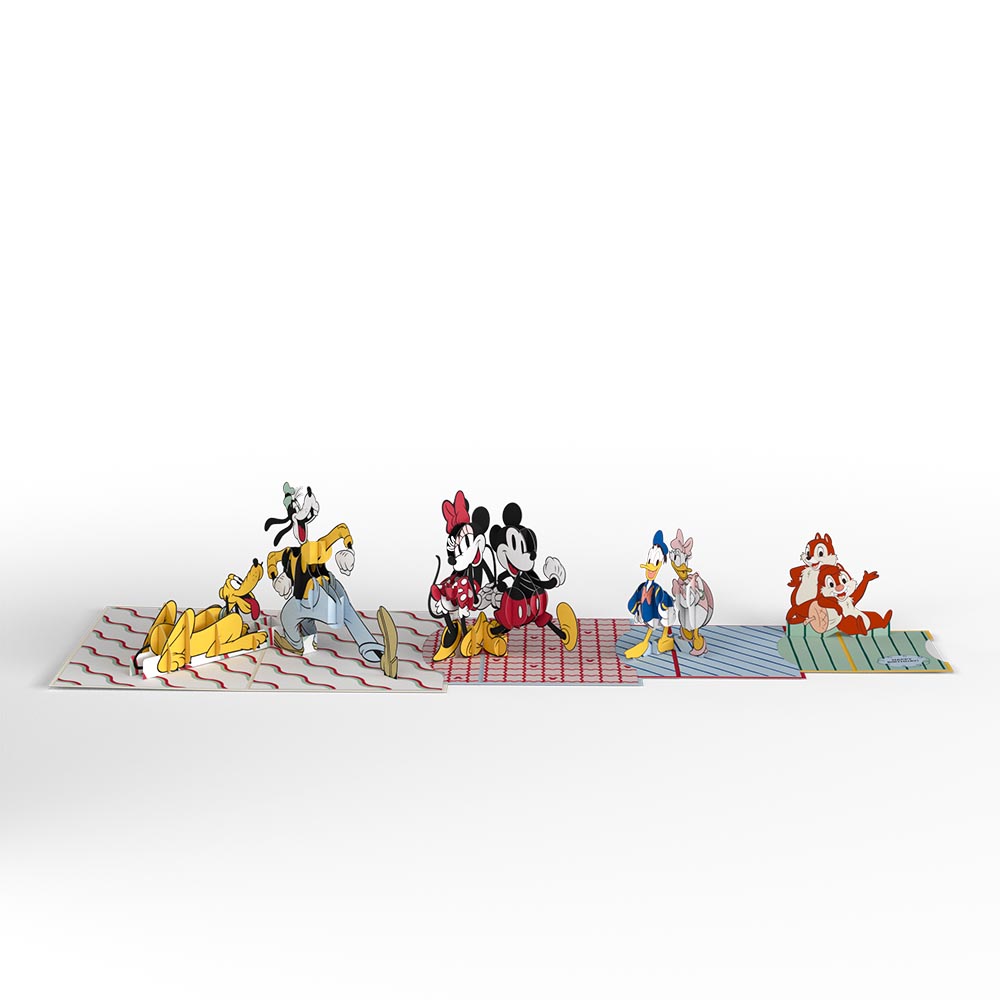 Disney’s Mickey and Friends Birthday 4-in-1 Nesting Card