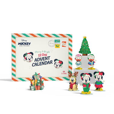 Disney's Mickey and Friends Merry and Bright 12 Day Holiday Advent Calendar