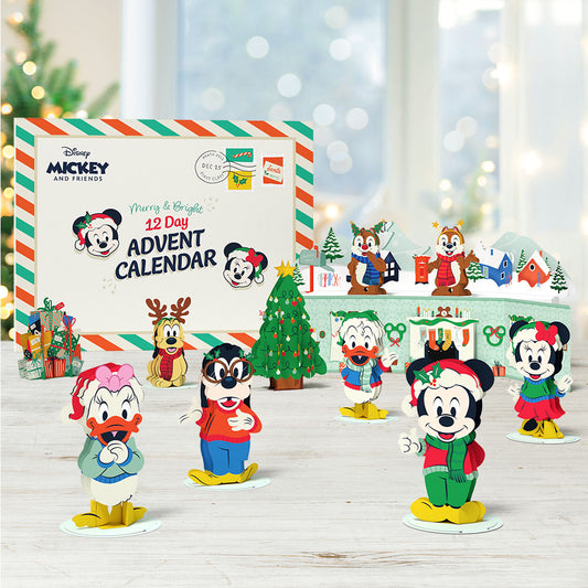 Disney's Mickey and Friends Merry and Bright 12 Day Holiday Advent Calendar