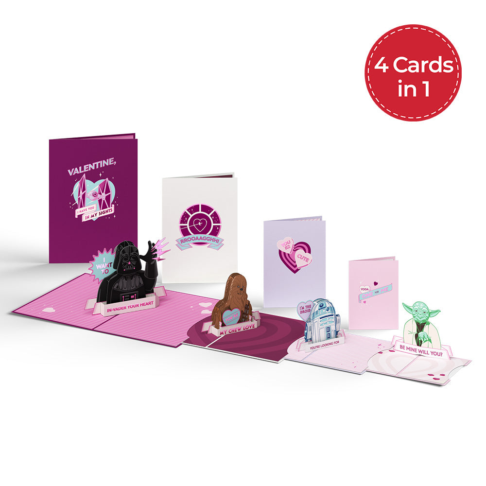 Star Wars™ Valentine's Day 4-in-1 Nesting Card