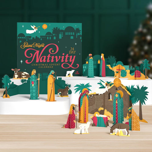 Silent Night 24 Day Nativity Christmas Advent Calendar