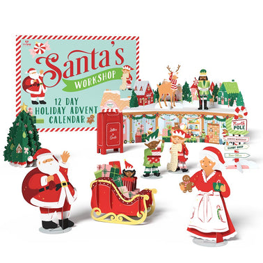 Santa's Workshop 12 Day Holiday Advent Calendar