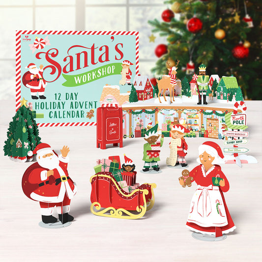 Santa's Workshop 12 Day Holiday Advent Calendar